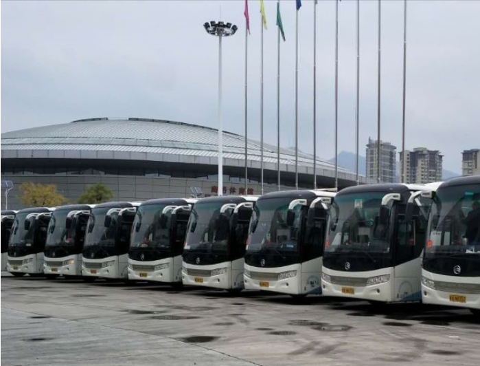 助力2019涇陽國(guó)際半程馬拉松賽大巴用車